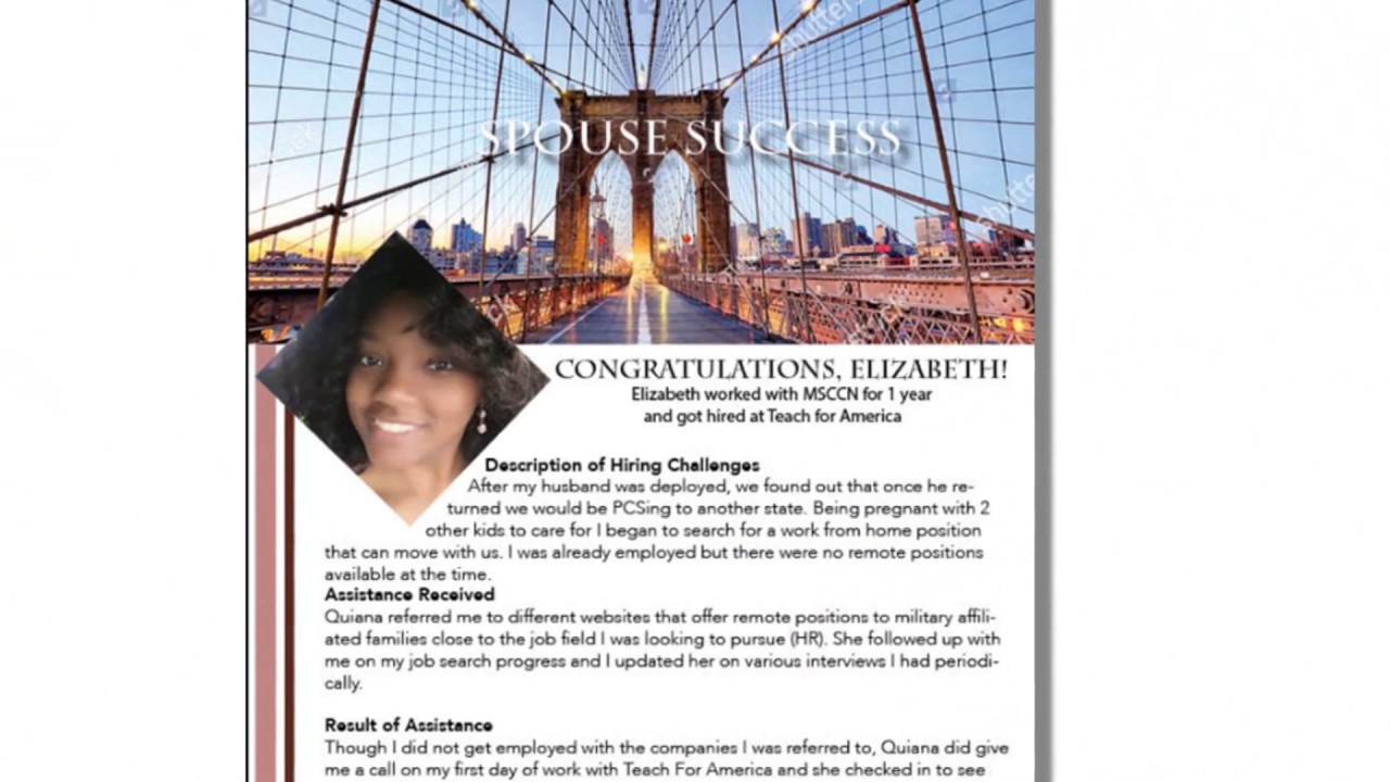 Debra Kloeppel, Military Spouse Corporate Career Network