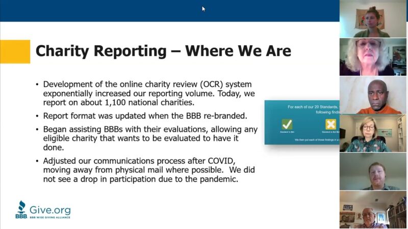 BBB Wise Giving Alliance 20th Anniversary Part 2 - YouTube-S70S4Im79Ns