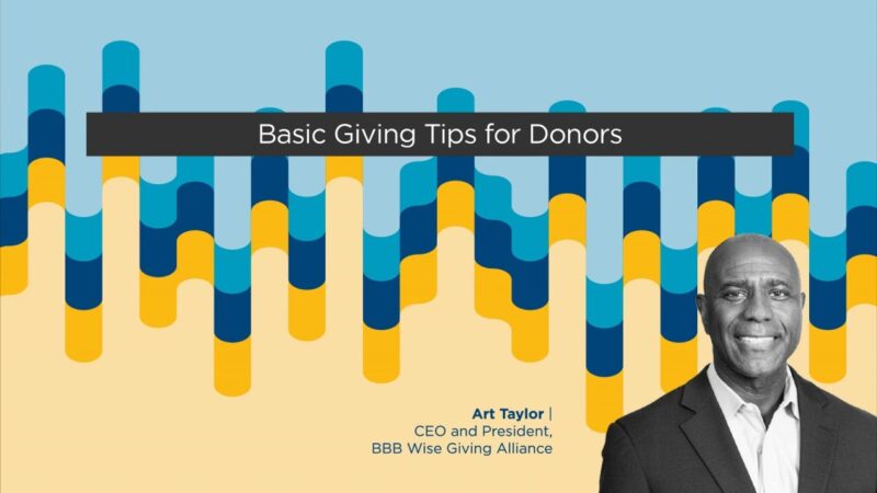 Art Taylor with Basic Giving Tips - YouTube-u1S8TncsDgg