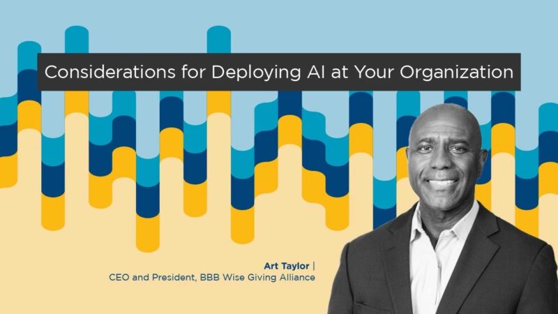 Art Taylor – Considerations for Deploying AI at Your Organization - YouTube-_PTWds5GIyo