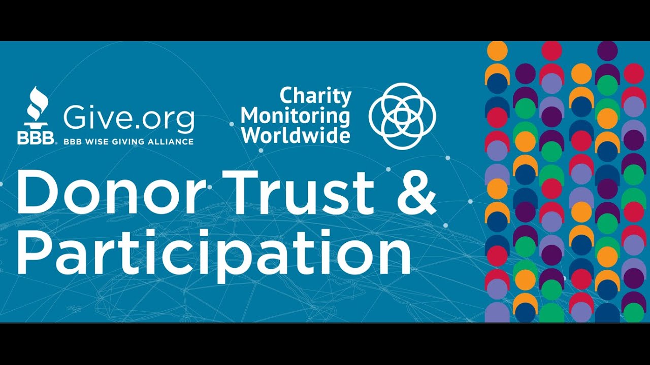Donor Trust & Participation – The need for broad and pluralistic support