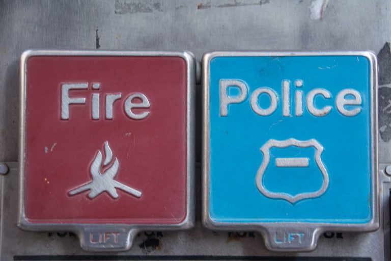 Fire and Police Emergency Buttons